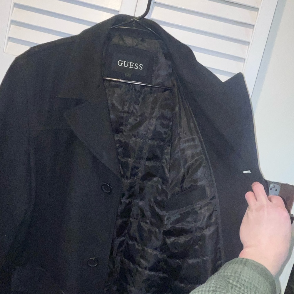 Good condition Large Guess P Coat.